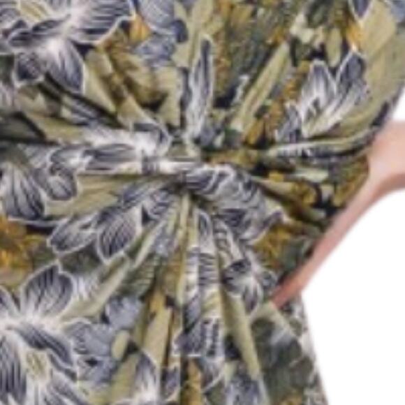 SMF Tropical Print Maxi Dress in Verde NWT Size Medium - Picture 6 of 6